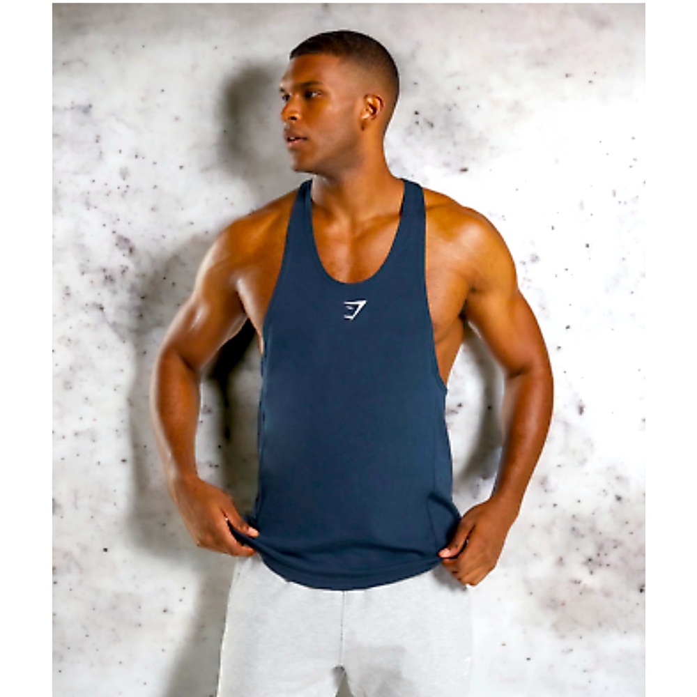 GymShark Men’s tank top React Stringer